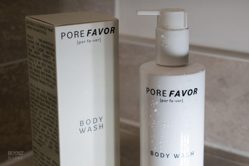 Pore Favor Body Wash For Acne