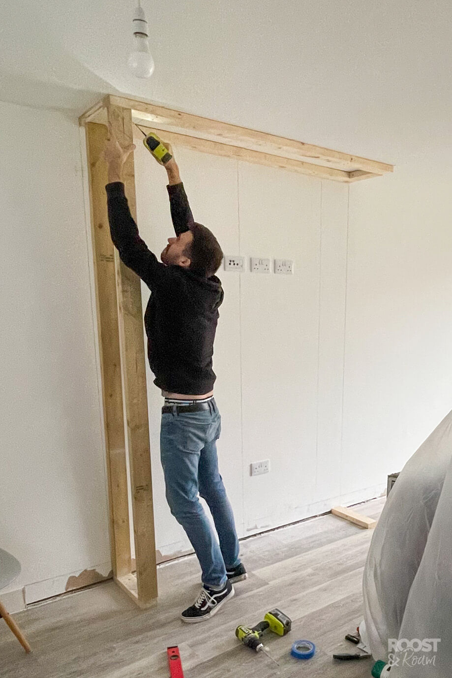 Building a False Chimney Breast for Your Cosy Wood Burner