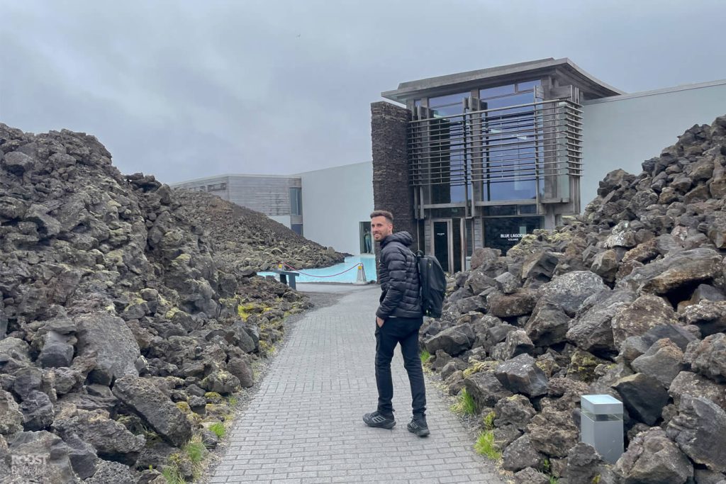 Entrance to Blue Lagoon Iceland