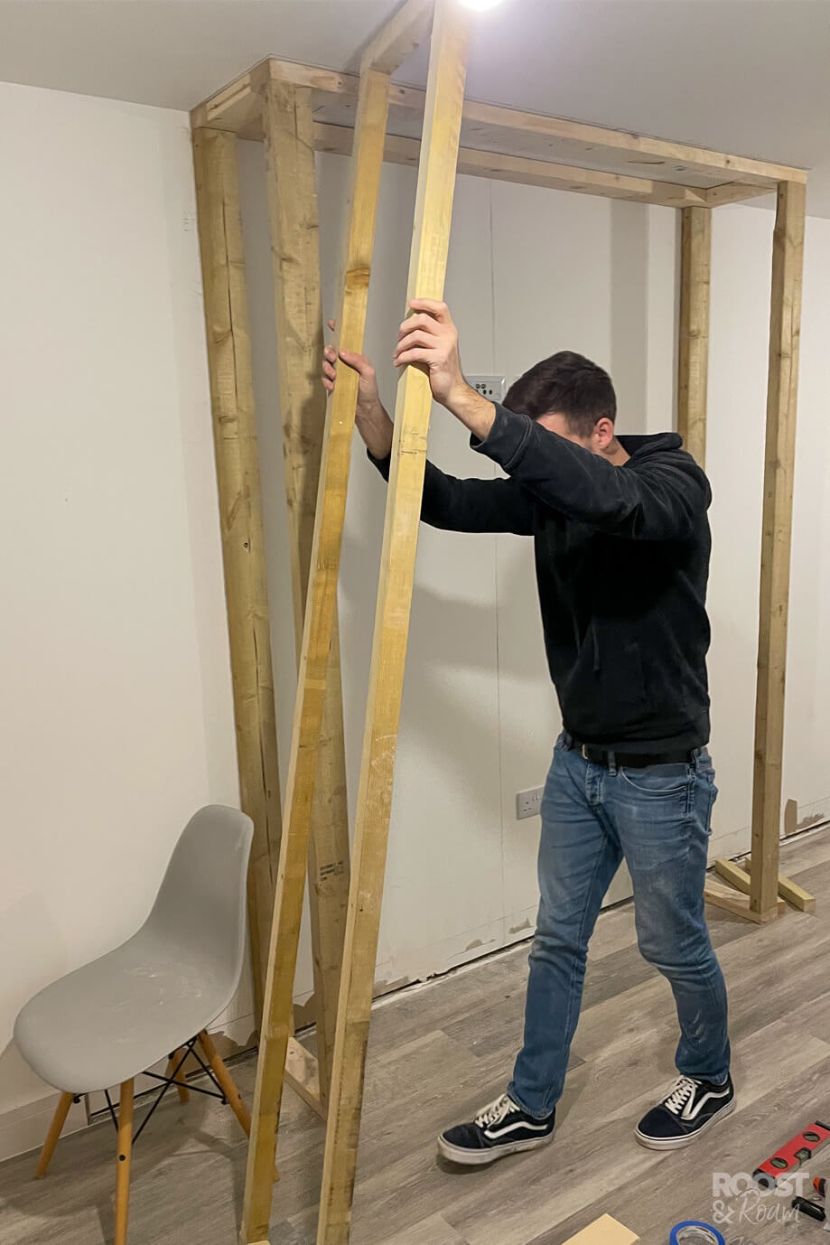 Building a False Chimney Breast for Your Cosy Wood Burner