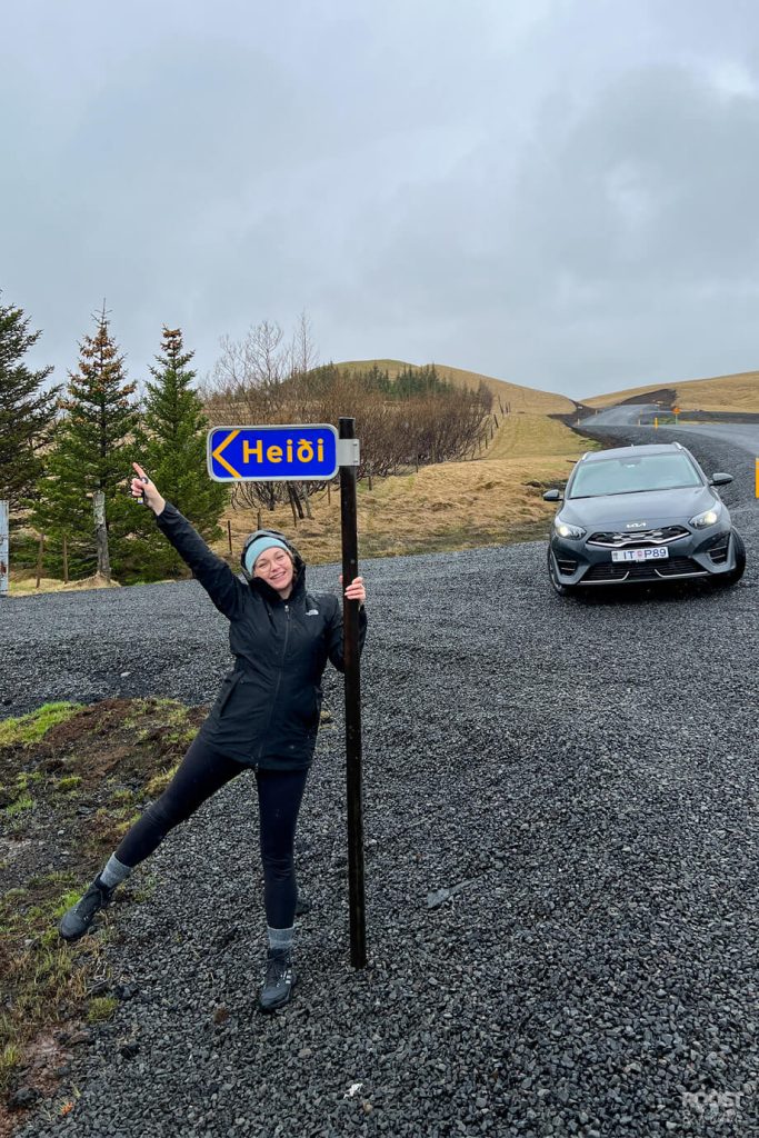Heidi Sign in Iceland