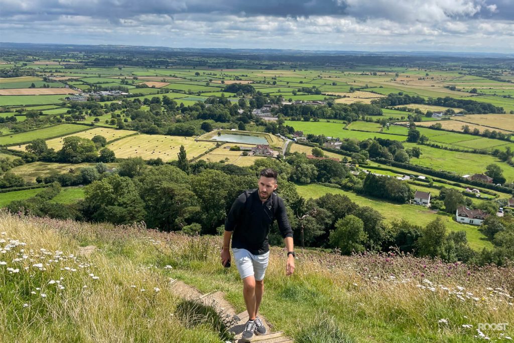 View from Glastonbury Tor