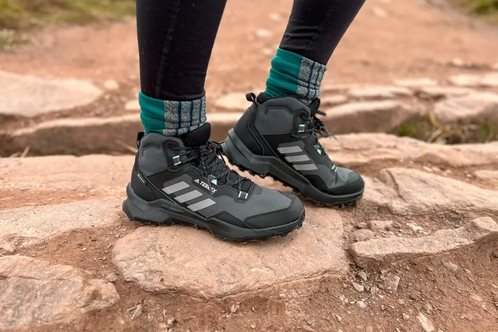 Adidas mid hiking shoes sale