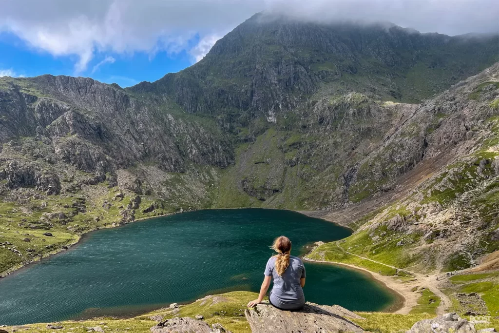 Pyg track for Snowdon summit