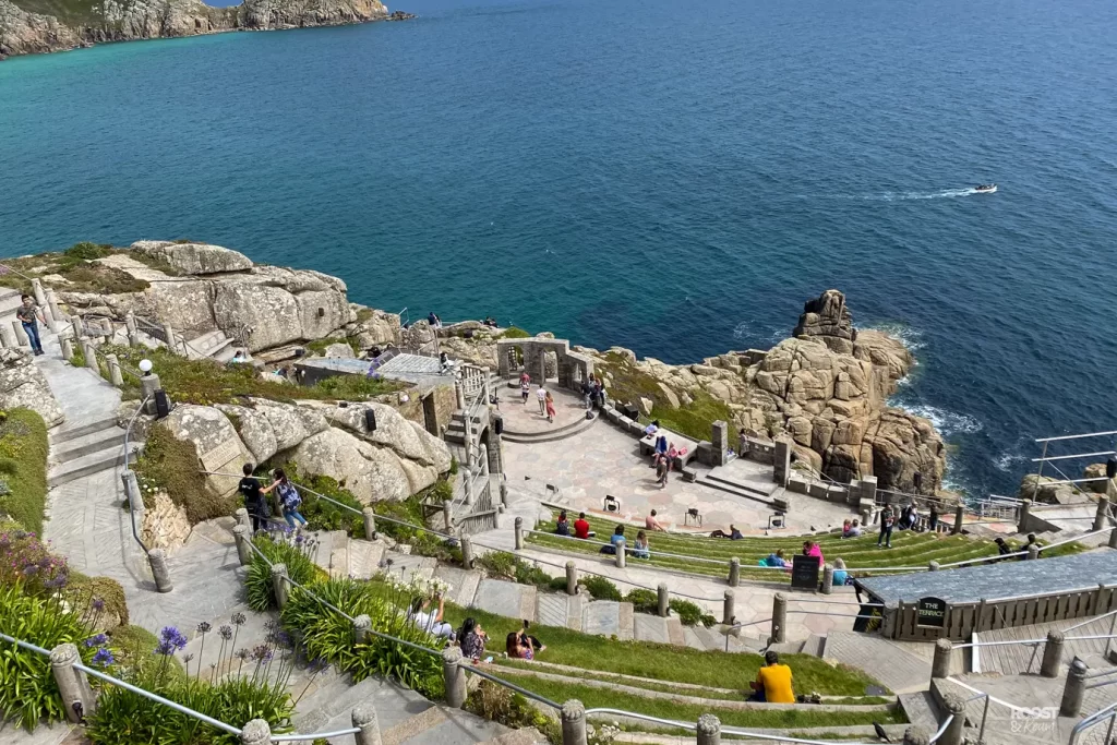 Sea View from the Minack Theatre