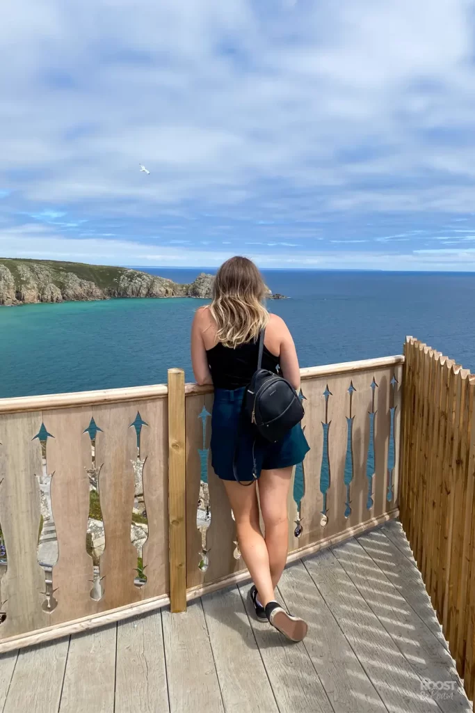 View from the Minack Theatre