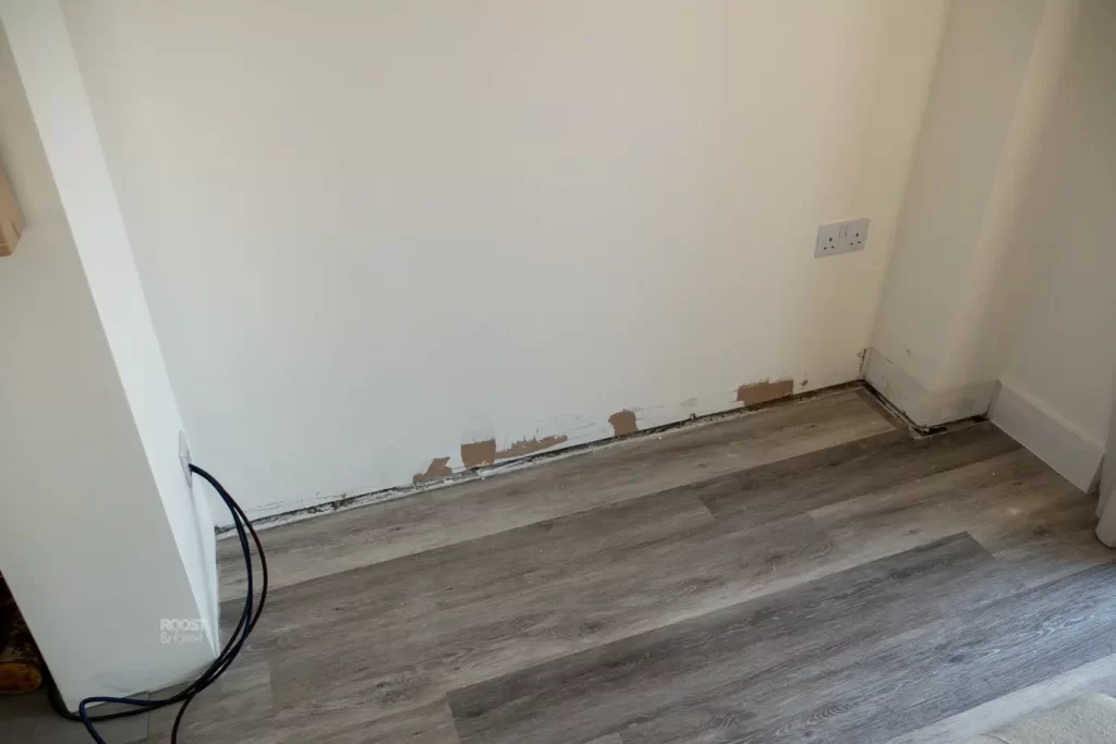 Remove skirting boards