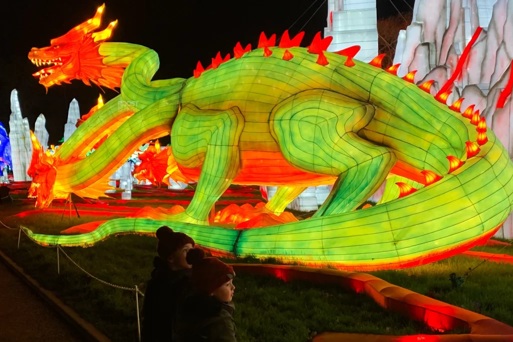 Dragon Longleat Festival of Light