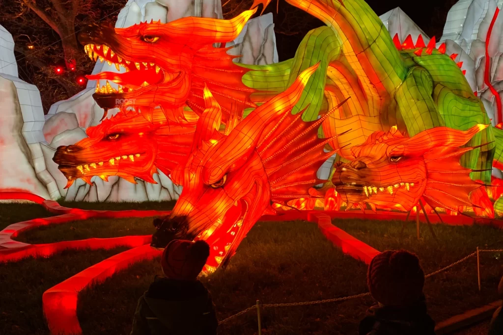Dragon Longleat Festival of Light