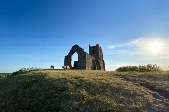 Visiting Burrow Mump Somerset
