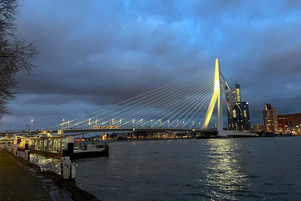 Erasmusbrug Bridge Rotterdam