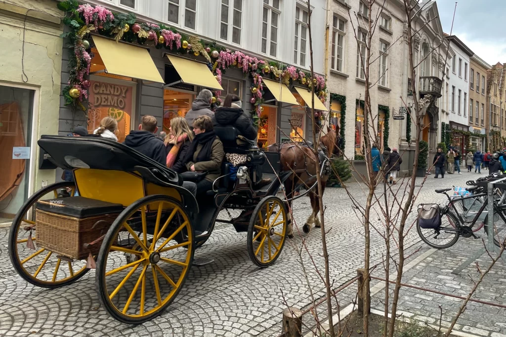 Horse & carriage ride in Bruges