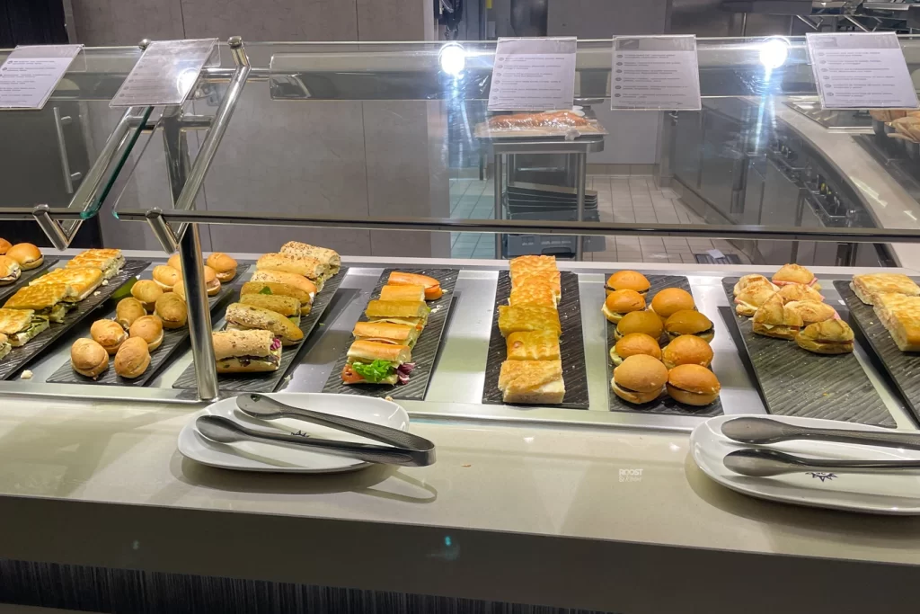 Marketplace buffet on MSC Euribia