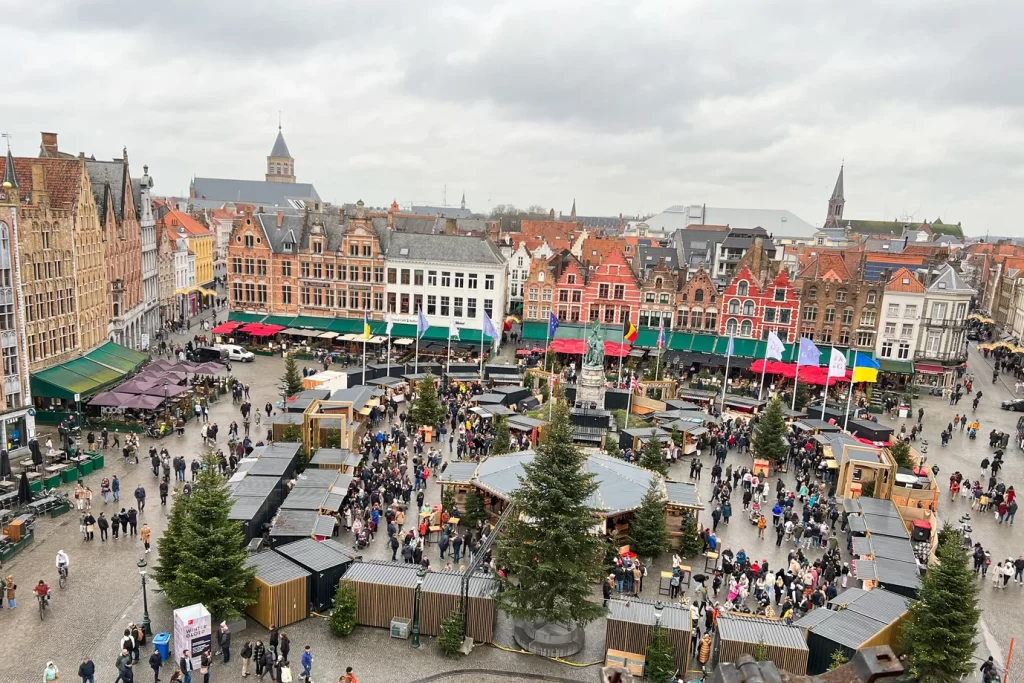 Wintergloed Christmas Market in Bruges