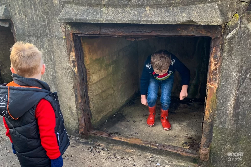 Exploring Brean Down Fort