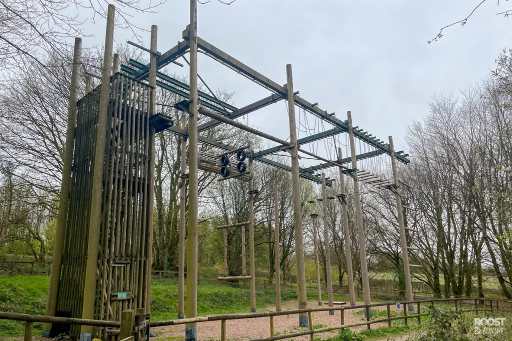 High Ropes activity at Wimbleball