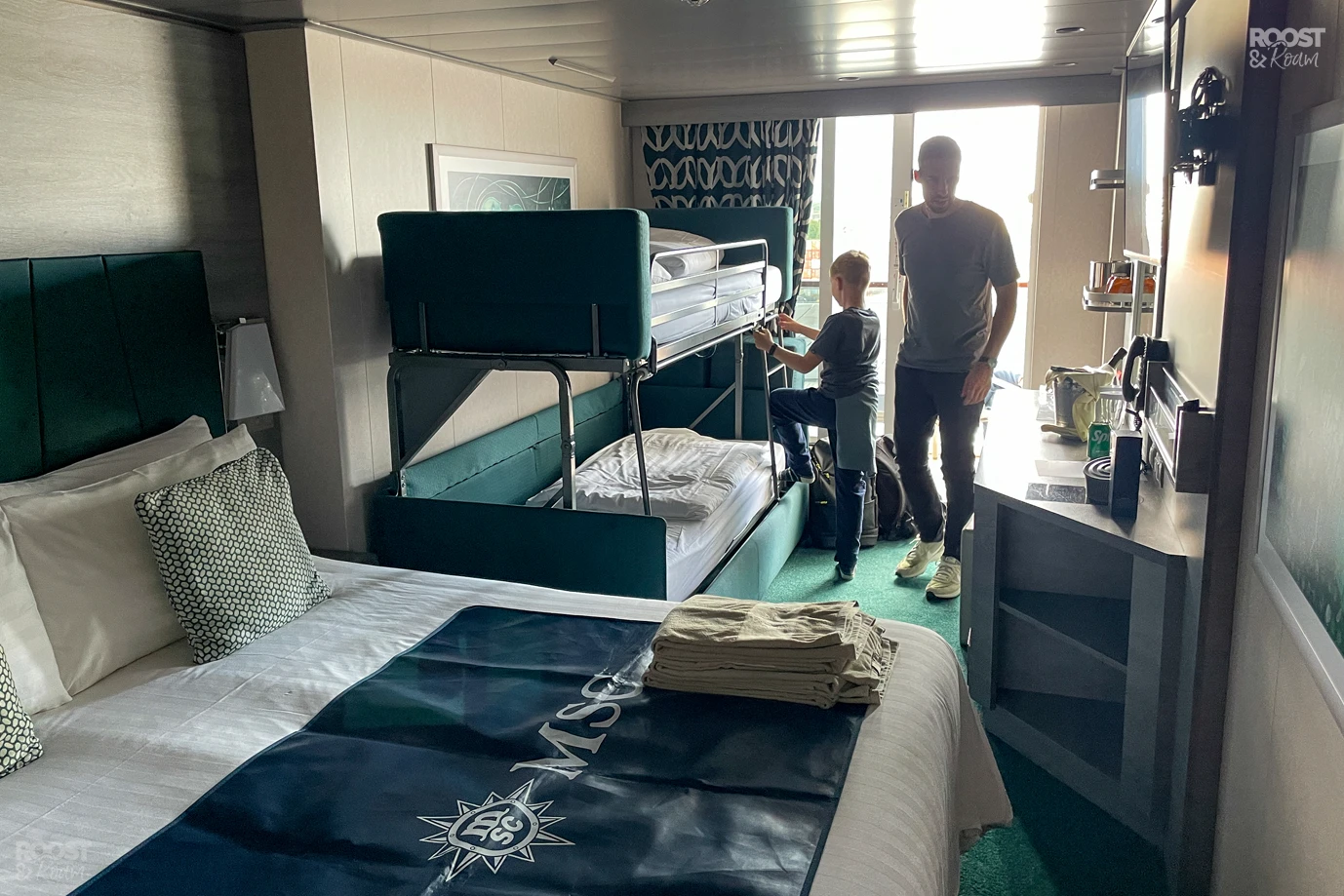 MSC Virtuosa Aurea cabin review