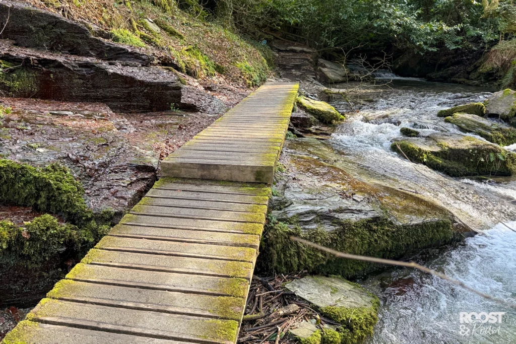 Boardwalk to St Nectan's Glen