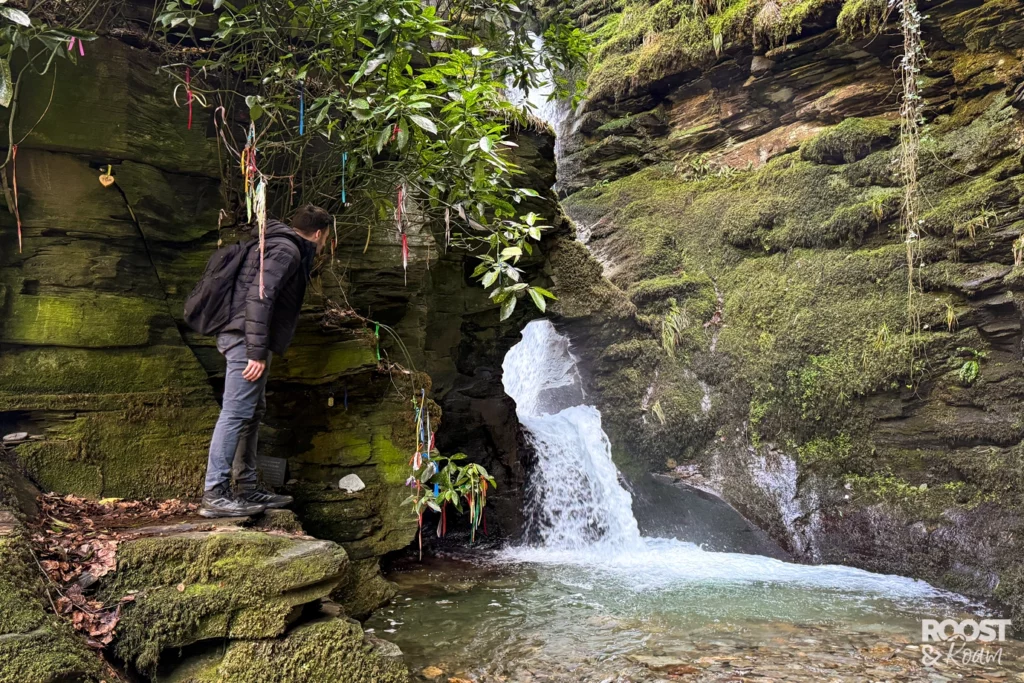 Cornwall's hidden waterfall