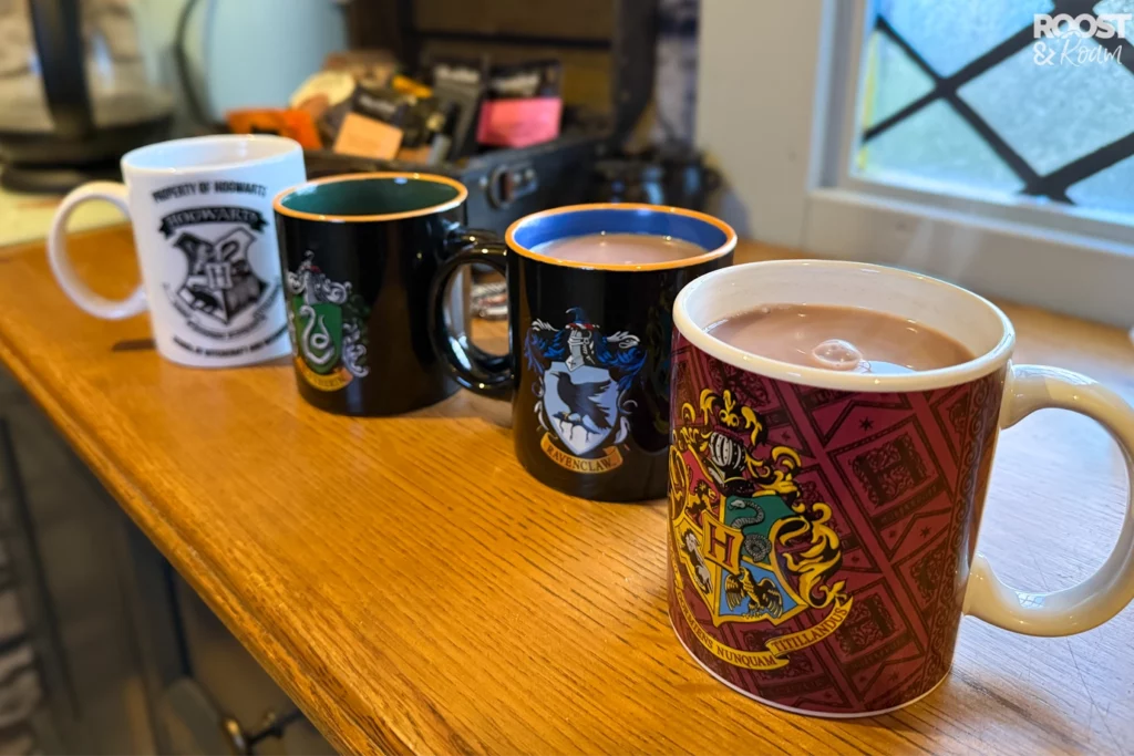 Harry Potter mugs at The Wizards Cauldron
