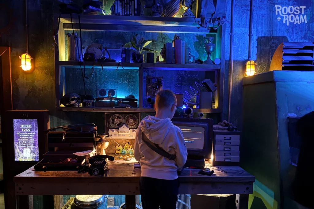 Lab at Wake The Tiger Bristol Amazement Park