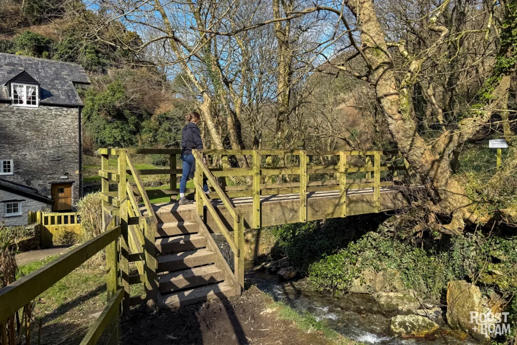 Beginning the Rocky Valley walk