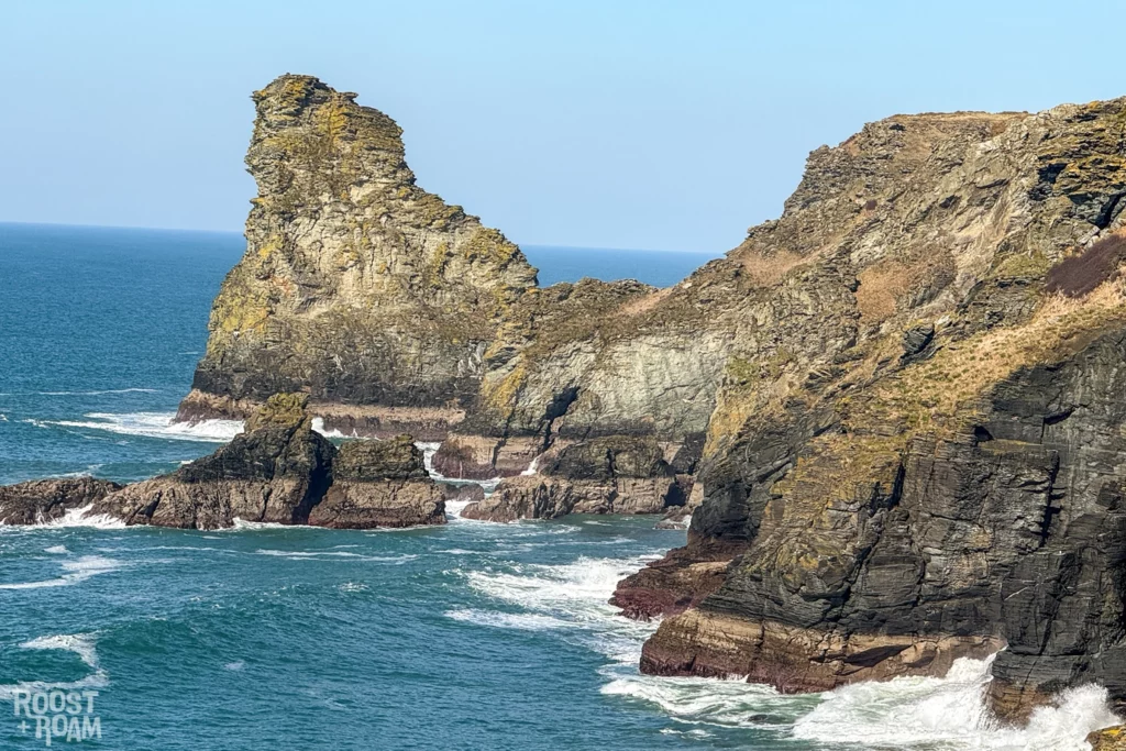 Cornish Rocky Vally near Tintagel