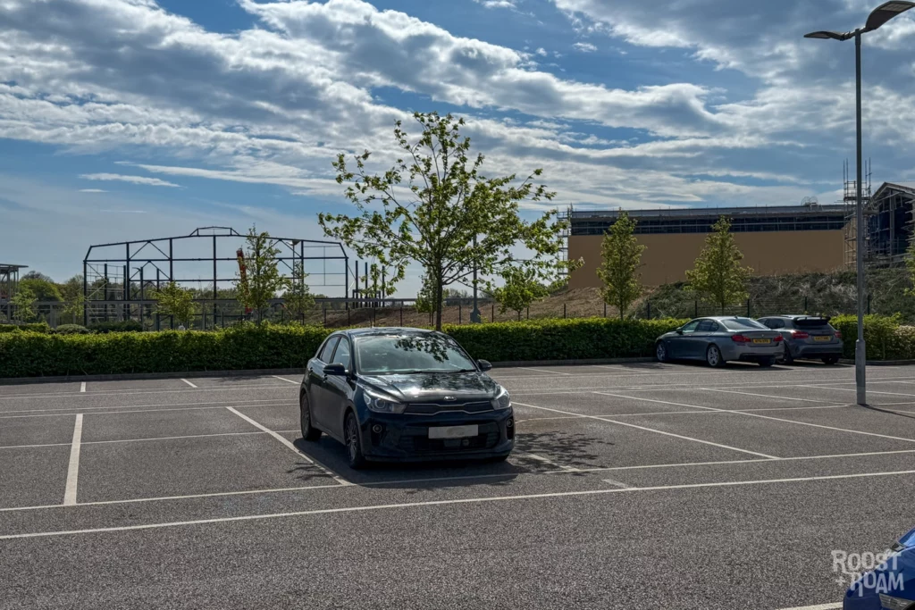 Parking at Harry Potter studios London