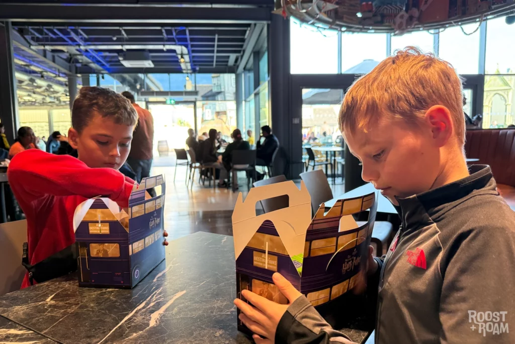 Kids meal deal at Backlot Cafe