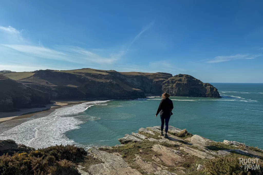 The Rocky Valley coastal views in Cornwall