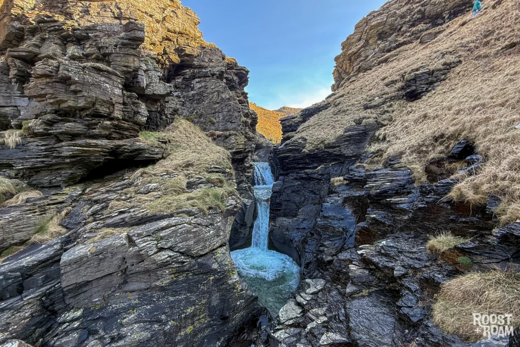 Visiting Rocky Valley Cornwall waterfall