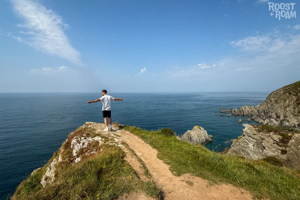 Lee Bay Devon circular views