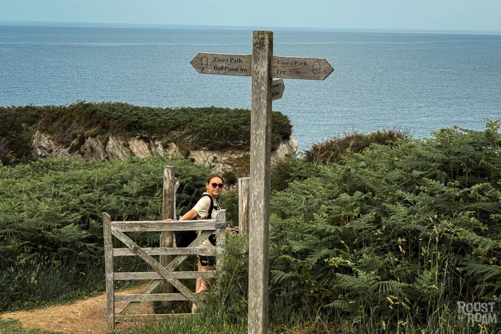 Sandy Cove North Devon walk
