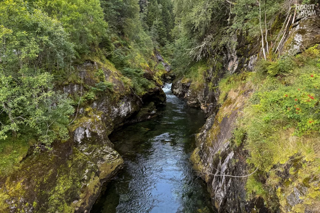 Hellesylt Norway gorge river