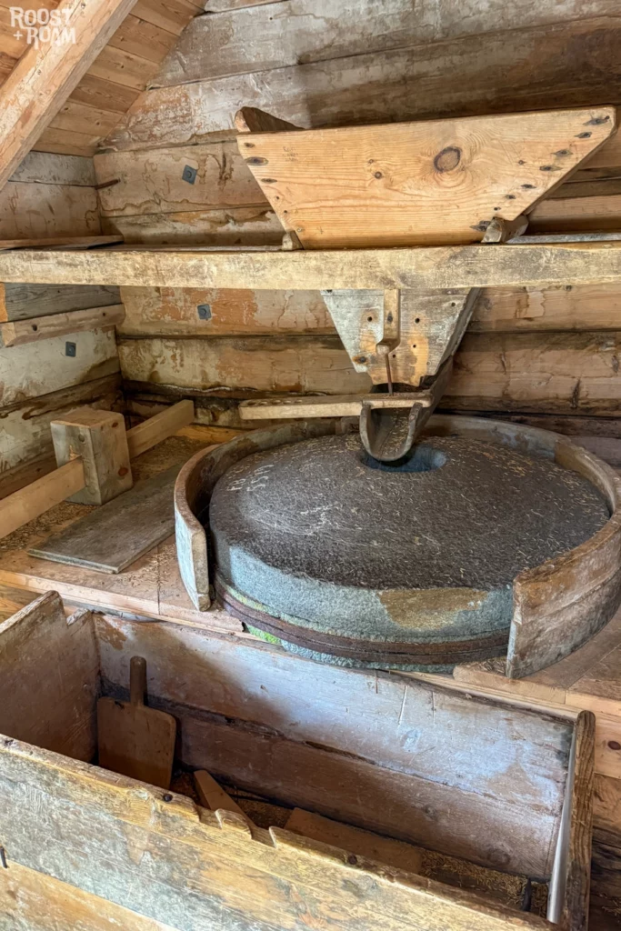 inside Hellesylt watermill