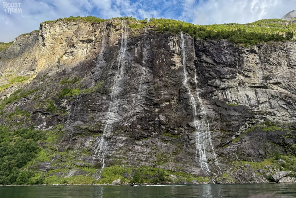 Seven Sisters waterfall Geirangerfjord