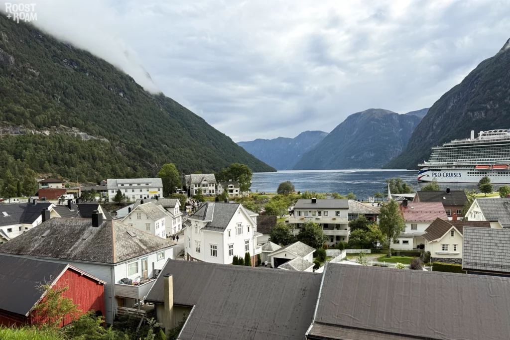 Visiting Hellesylt in Norway