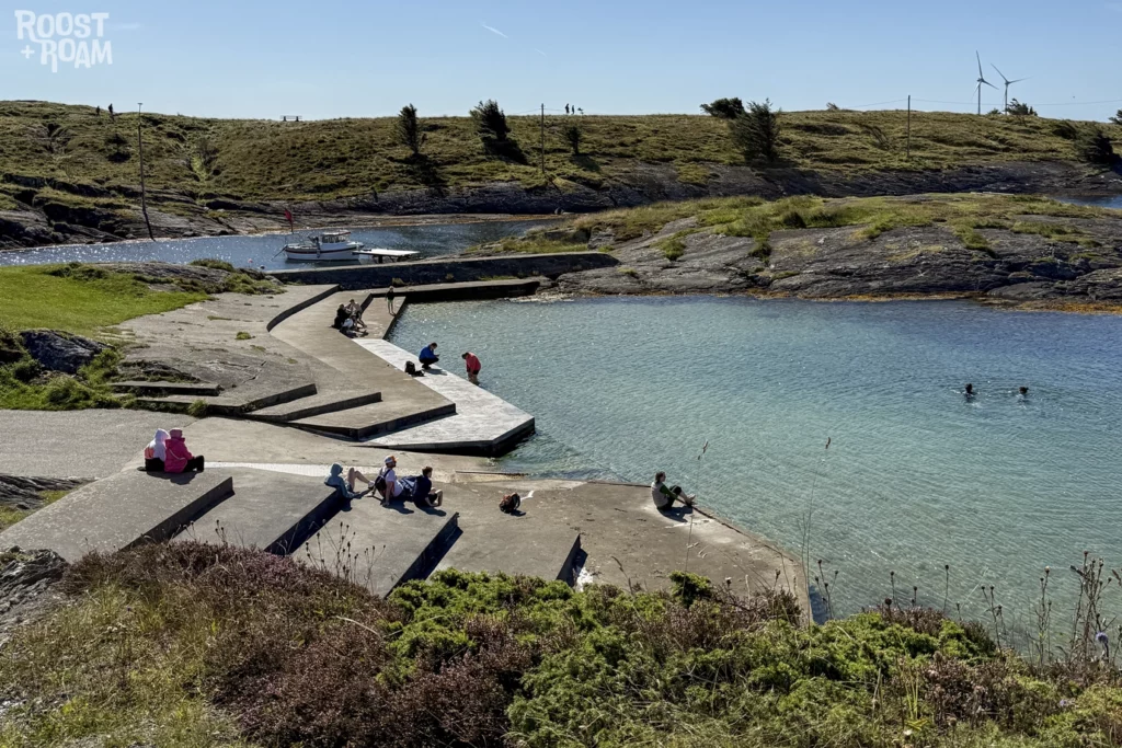 Kvalsvik Bad Haugesund Norway tidal pool