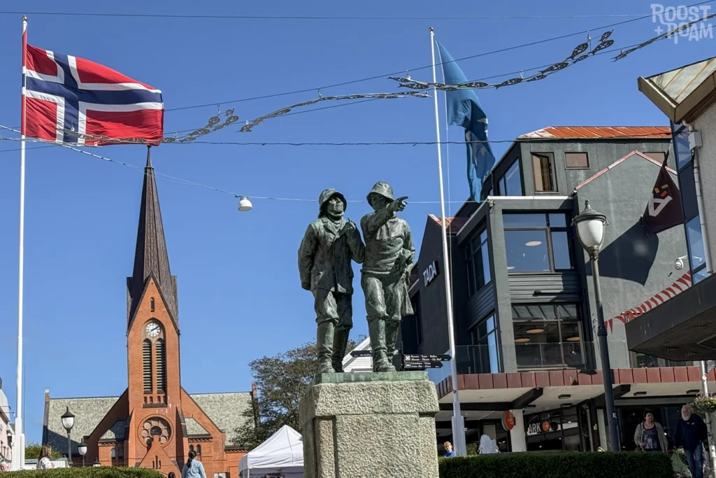 The Fishermen Statue Haugesund