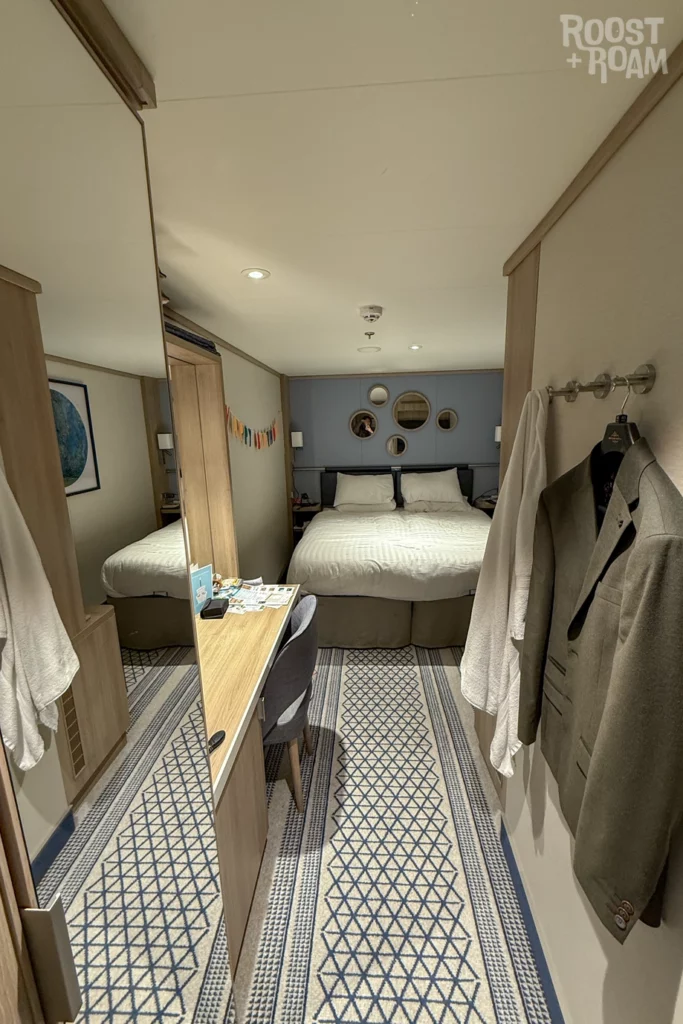 Inside cabin 11407 on P&O Iona deck 11