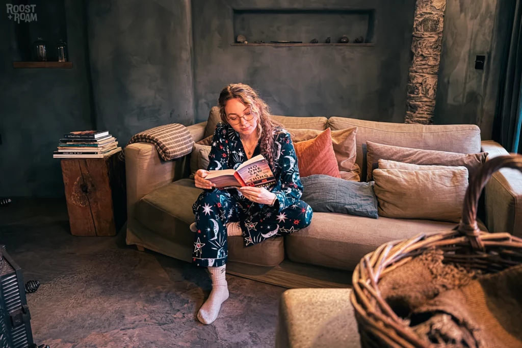 Reading The Shippon Airbnb Landscove Devon