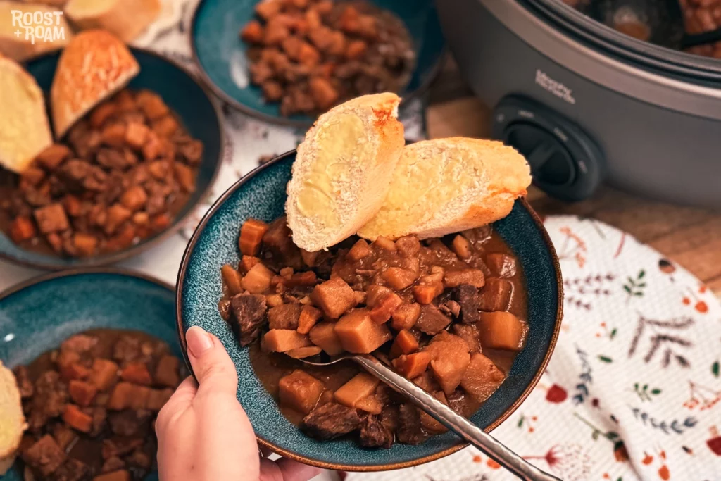 Slow cooker beef stew