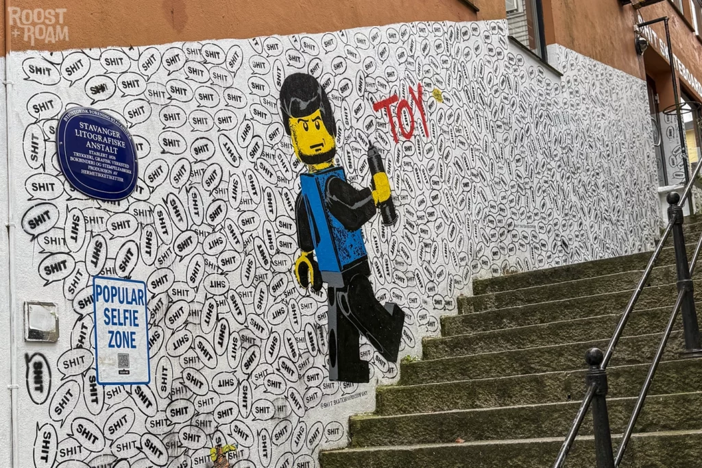 Wall art in Norway Stavanger