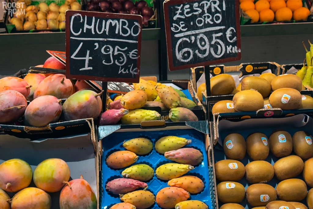 inside Mercado de Atarazanas