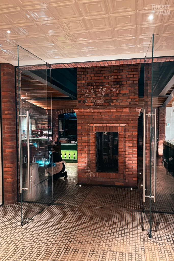 Chimney stack at The Creamery Castle Cary