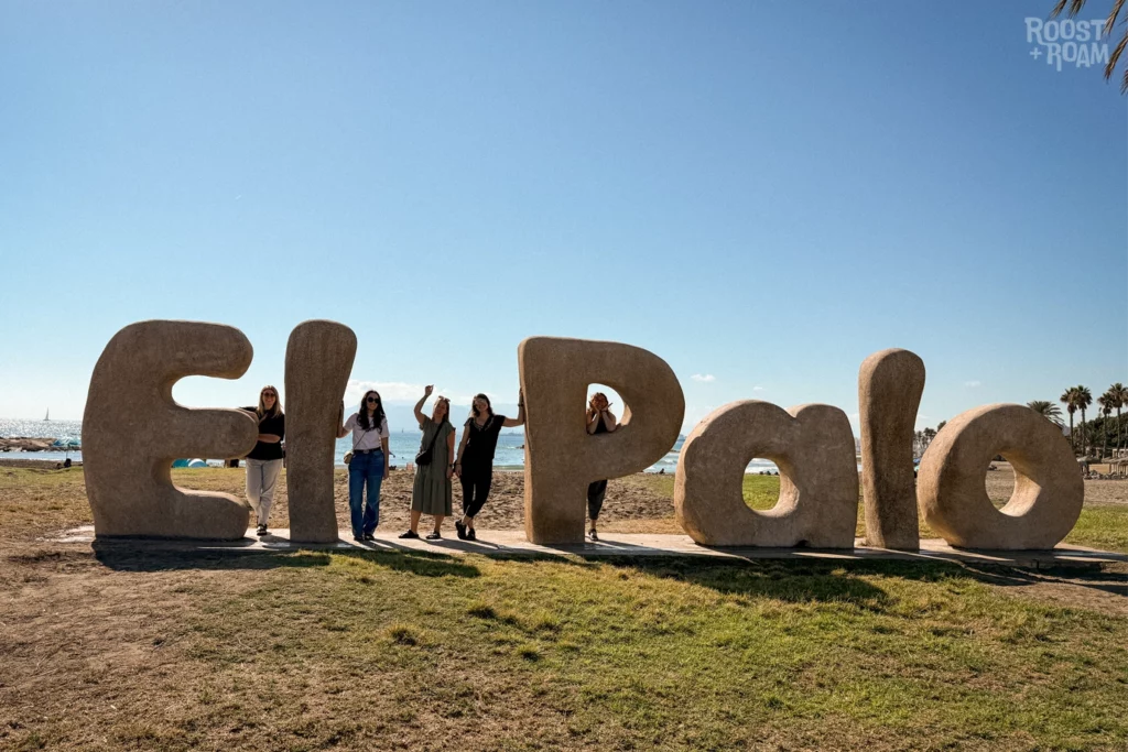 El Palo beach in Malaga Spain