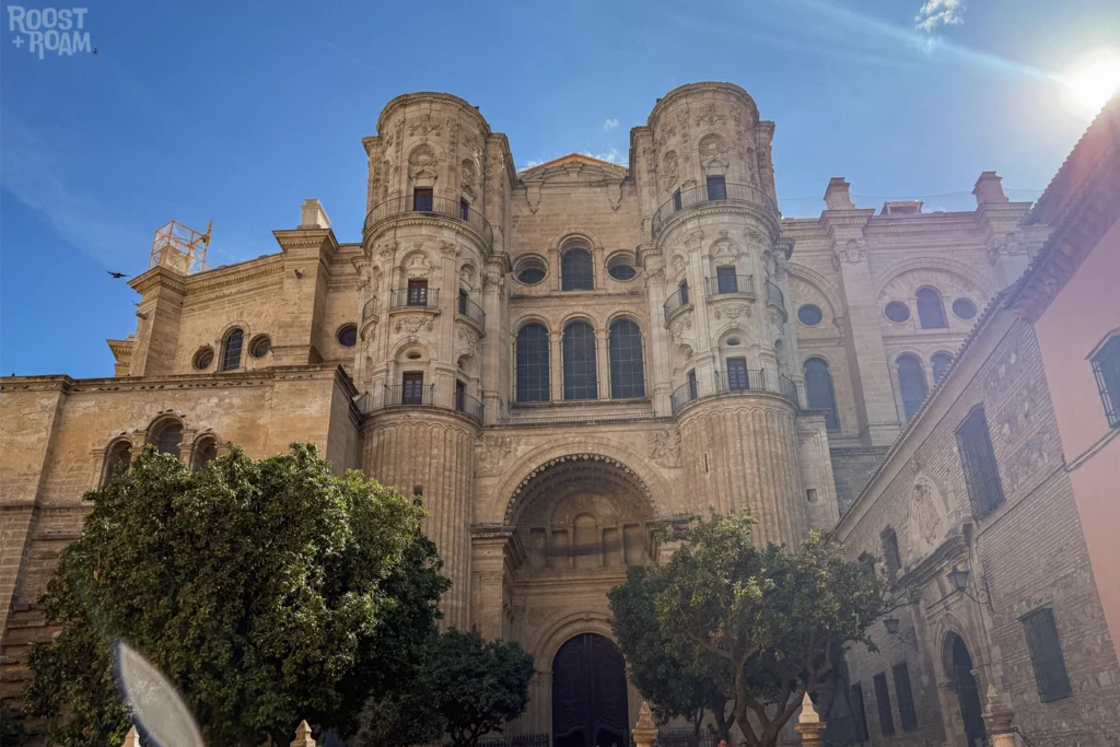 Entrance Malaga Cathedral