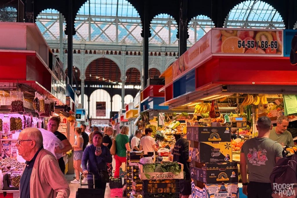 inside Mercado de Atarazanas