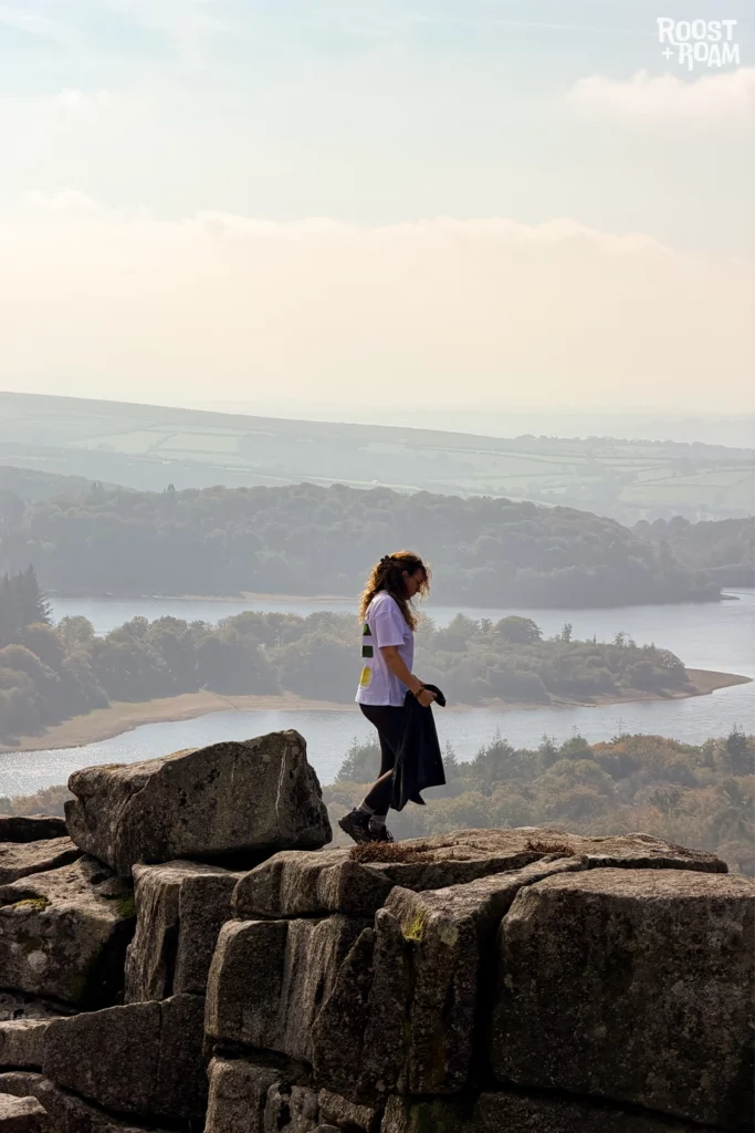 Leather Tor Dartmoor view