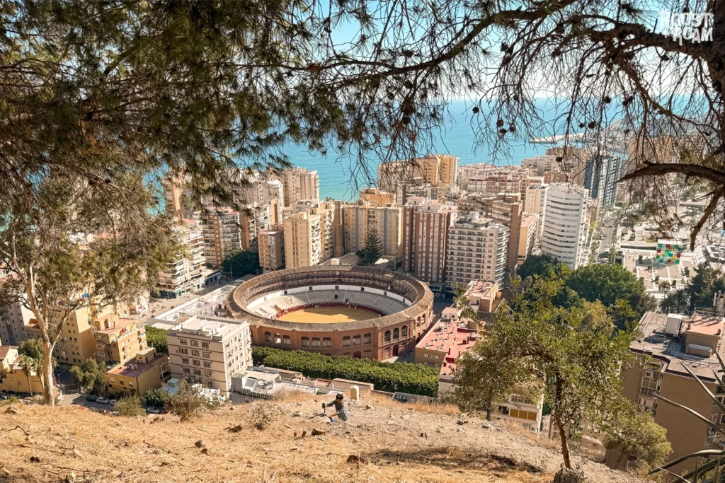 Malaga bullring Spain